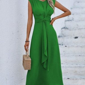 Vestido Elegante sin Mangas - Eva