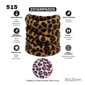 515 CUELLO POLAR ESTAMPADO