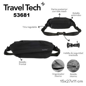 53681 Riñonera Travel Tech