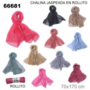 66681 CHALINA EN ROLLITO JASPEADA