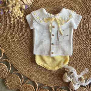 CONJUNTO CORDÓN SIGAR AMARILLO