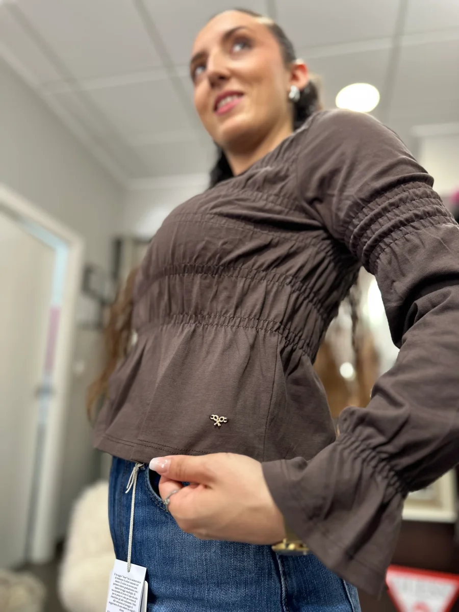 Blusa silbon chocolate - Imagen 7
