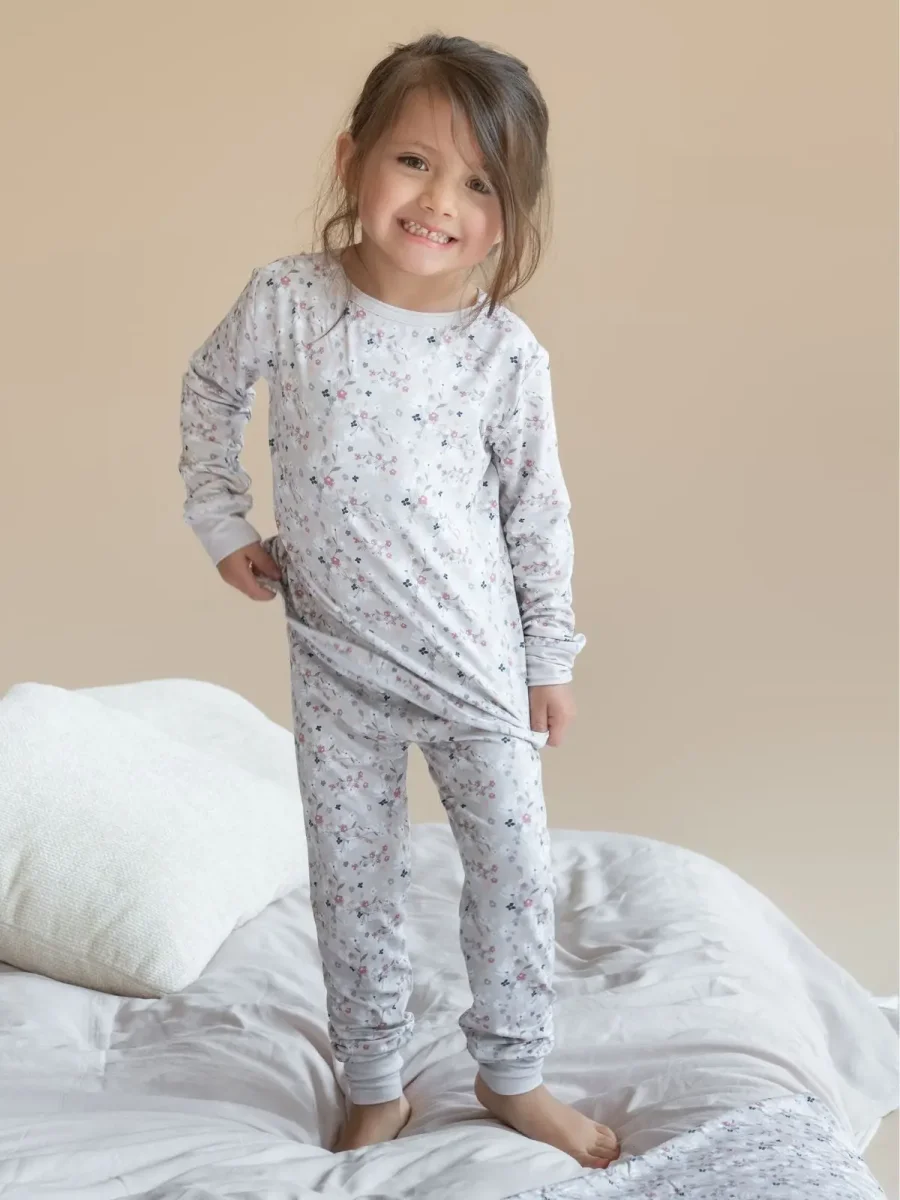 PIJAMA DE BAMBÚ FLORAL - Imagen 2