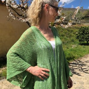 Chaqueta mariposa «Espiga» verde