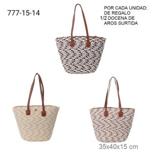 777-15-14 CANASTO DE RAFIA