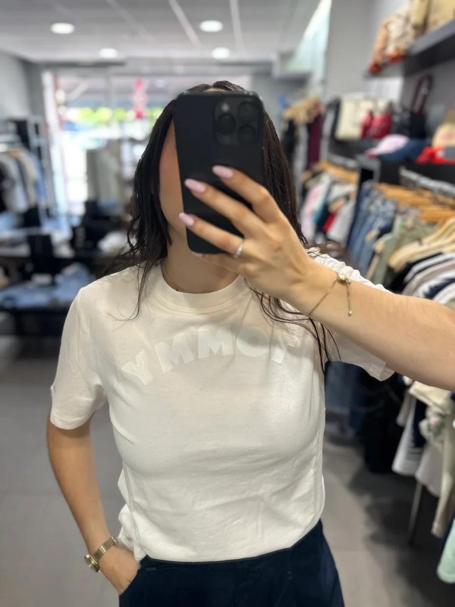 CAMISETA TOMMY CRUDA OVERSICE - Imagen 2