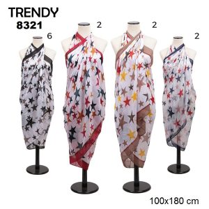8321 Pareo estampado