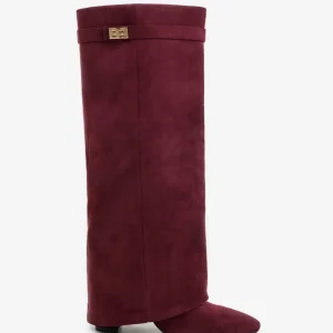 Botas altas de ante Lavista - Burdeos
