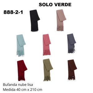 888-2-1 BUFANDA NUBE LISA