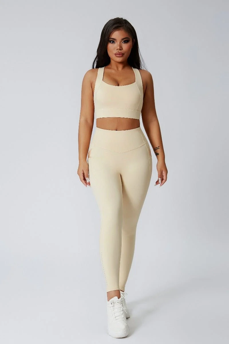 High Impact Yoga Sports Bra - Imagen 8