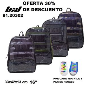 91.20302 MOCHILA TACTIC 16″ LSYD