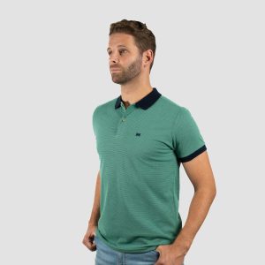 Polo tejido jacquard