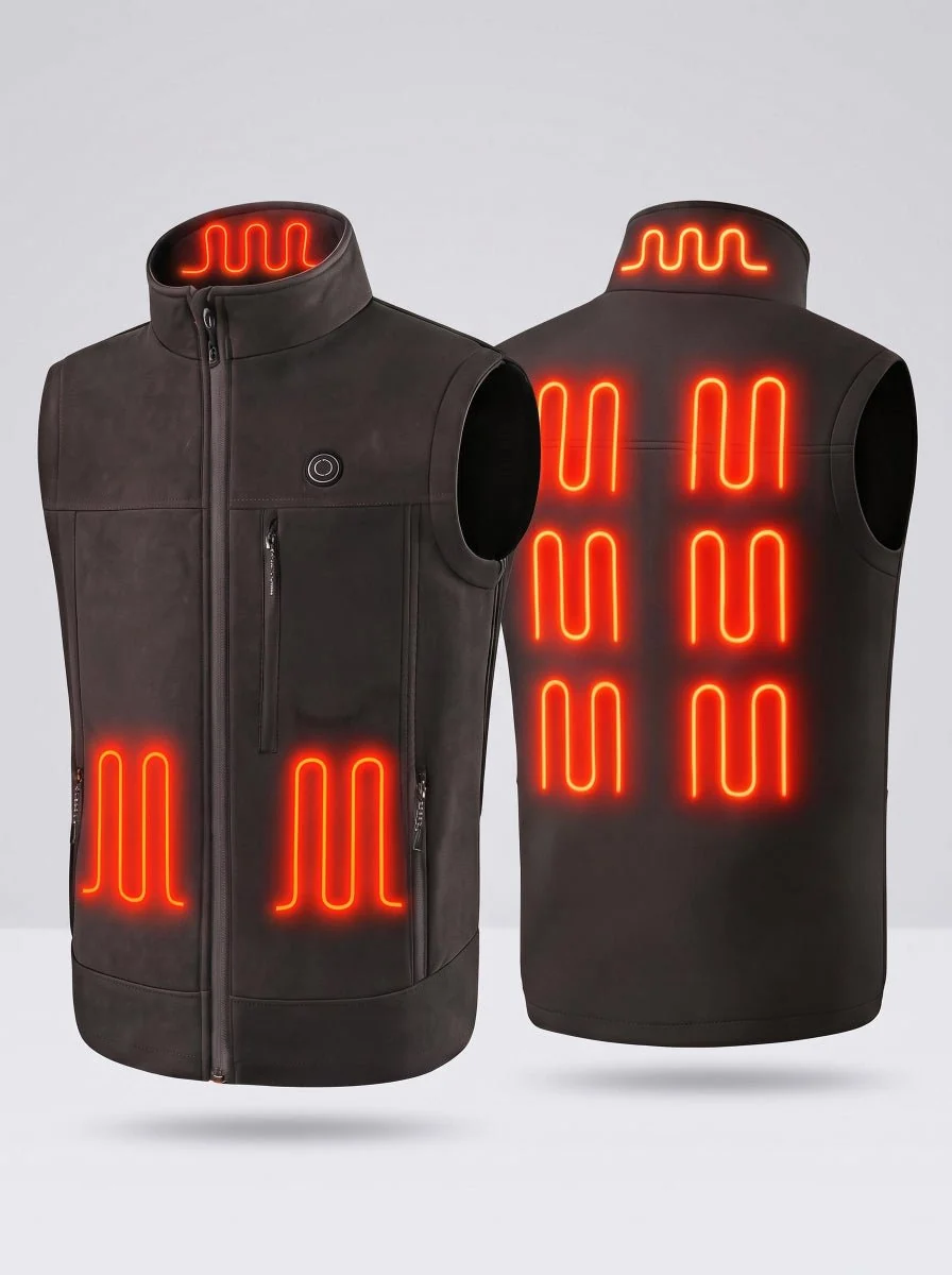 Men's Soft-shell Heated Vest - Imagen 6