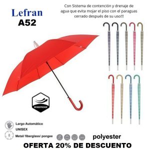 A52 LARGO CON CAPUCHON 8 VARILLAS