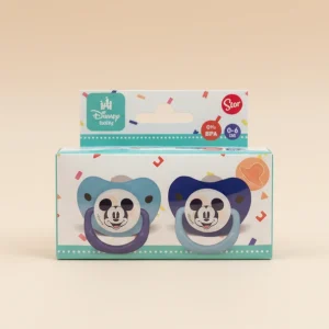 SET 2 CHUPETES ORTODÓNTICOS MICKEY
