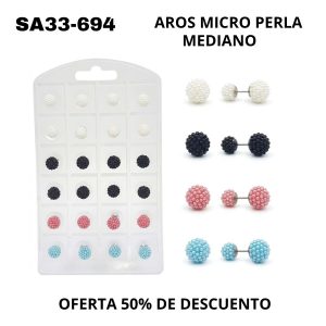 SA33-694 AROS MICRO PERLA MEDIANOS