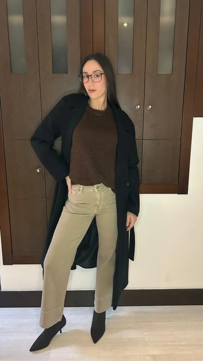 Abrigo Clásico Belted Black - Imagen 4