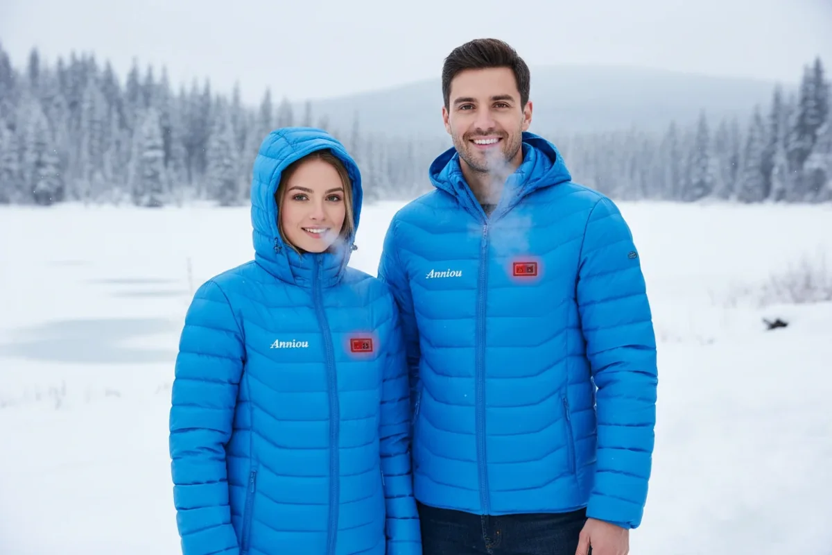 Dual Switch Duck Down Heated Jacket - Imagen 2