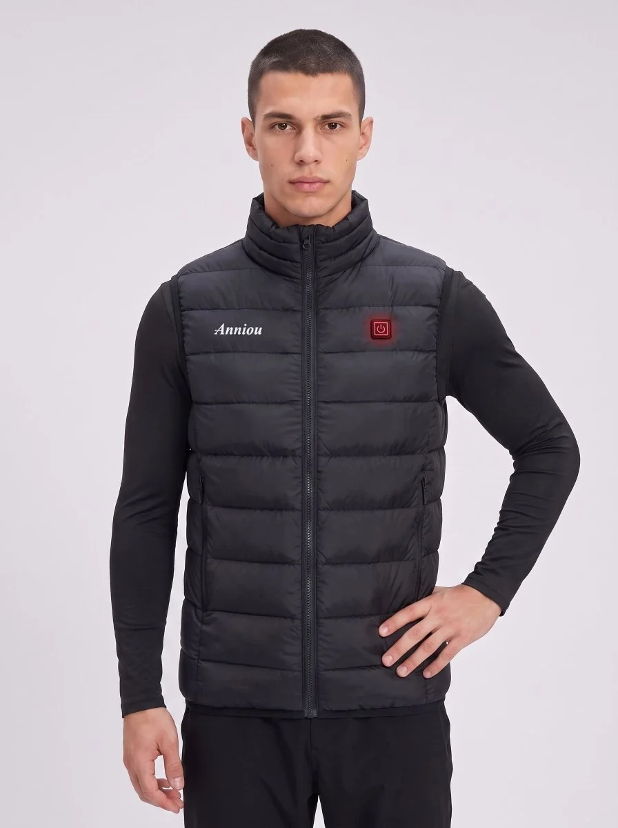Men's Heated Duck Down Vest - Imagen 2