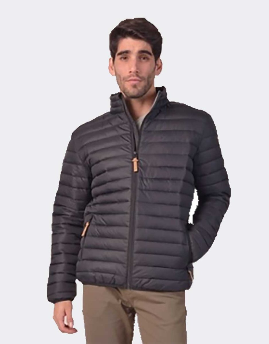 Anorak hombre acolchado ‘plumilla’ con cremallera y bolsillos - Imagen 2