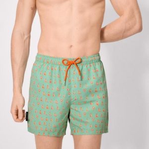 Bañador Medio de Hombre con Estampado de Flamencos – Ysabel Mora 90430