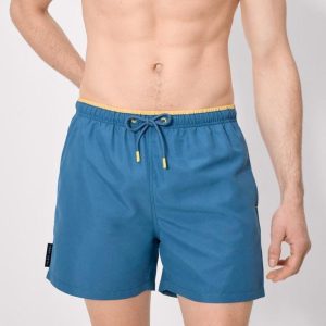 Bañador Ysabel Mora Atlantic Blue – Liso con Secado Rápido. 90415