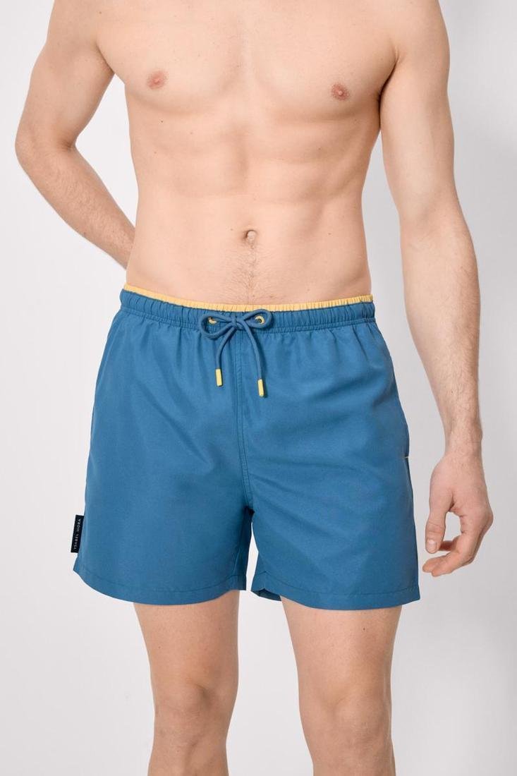 Bañador Ysabel Mora Atlantic Blue – Liso con Secado Rápido. 90415