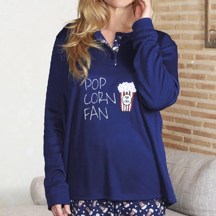 Pijama Mujer Amelia de Blanca Hernández. 42142 - Imagen 3