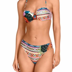 Bikini Bandeau Dolores Cortés 2594-4. Elegancia sin tirantes