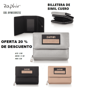 BIYW03SRS25Z BILLETERA DE SIMIL CUERO