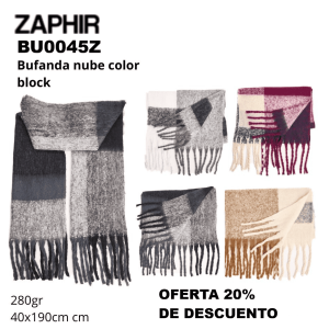 BU0045Z Bufanda nube