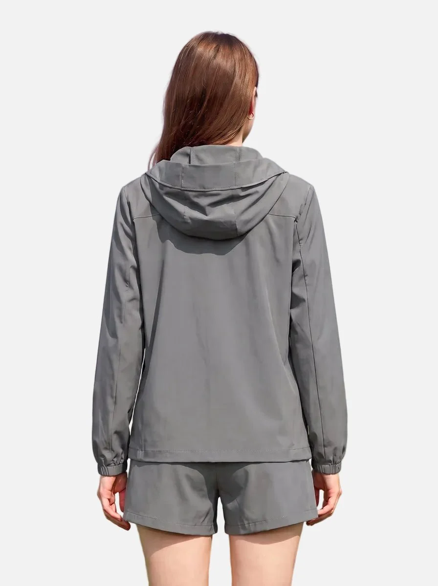 UPF50+ Water-Repellent Hooded Jacket - Imagen 3