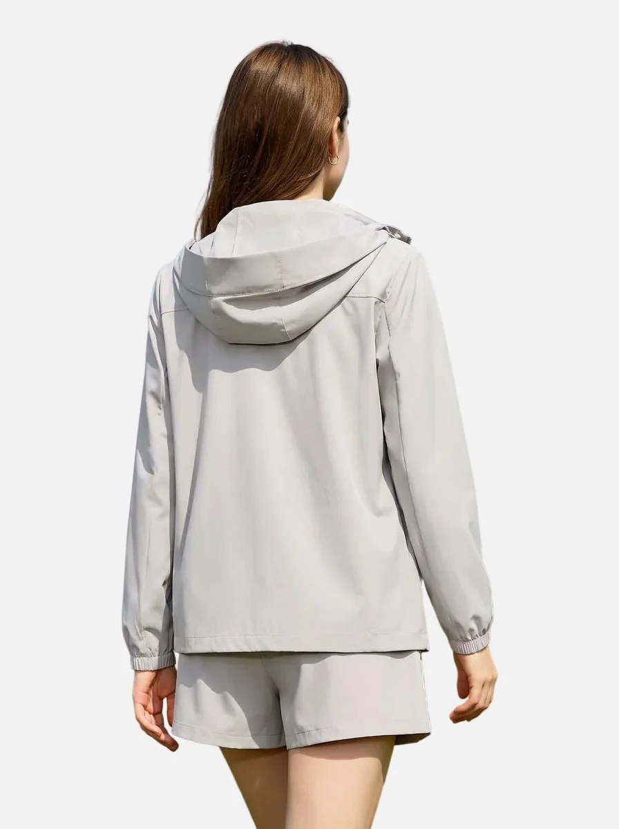 UPF50+ Water-Repellent Hooded Jacket - Imagen 7