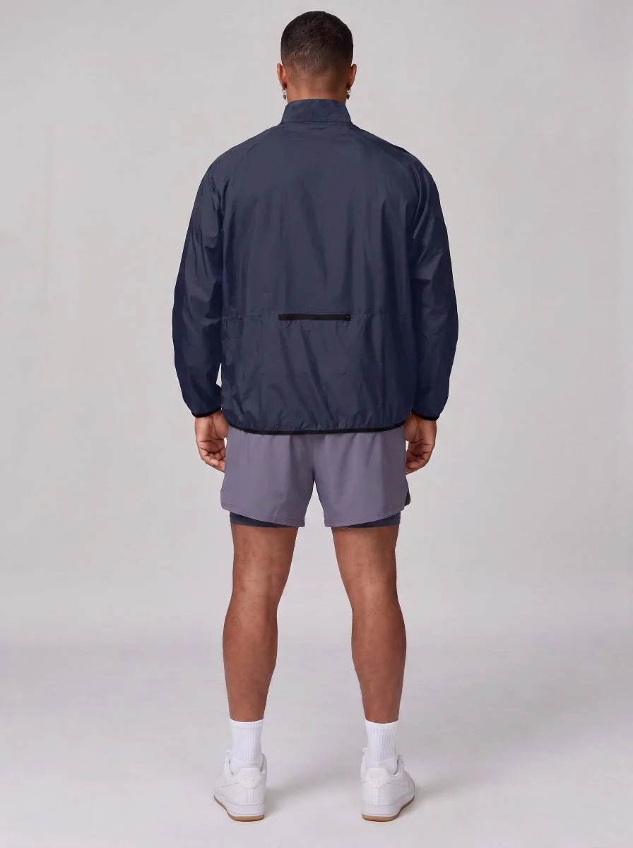 Lightweight Stand Collar Windbreaker - Imagen 9