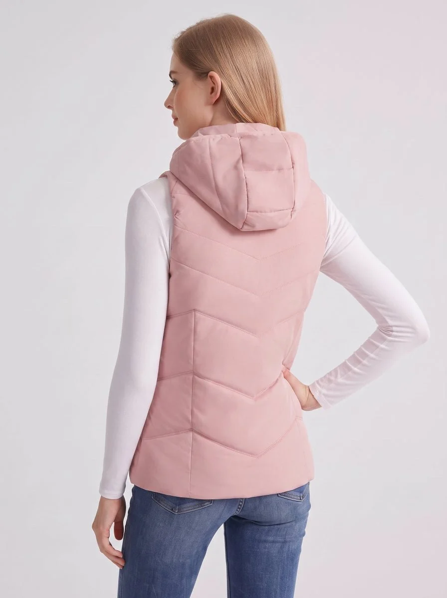 Women's Hooded Heated Gilet - Imagen 9