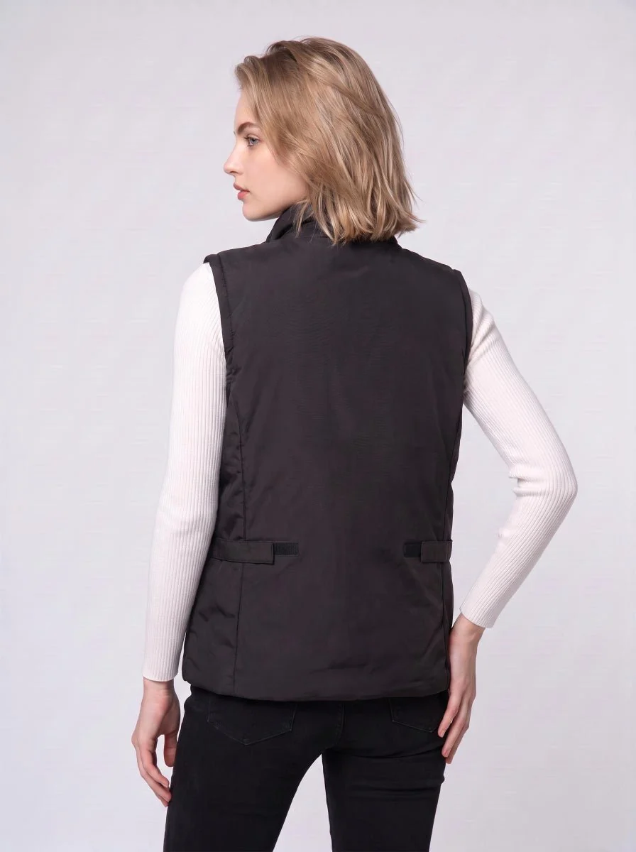 Women's Single Button Heated Gilet - Imagen 4