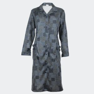 Bata mujer punto clásica estampado con cuadraditos, pata de gallo, espiga,…