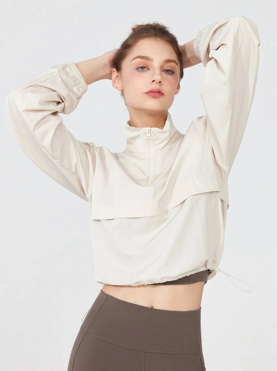 Windproof Track Pullover UPF50+