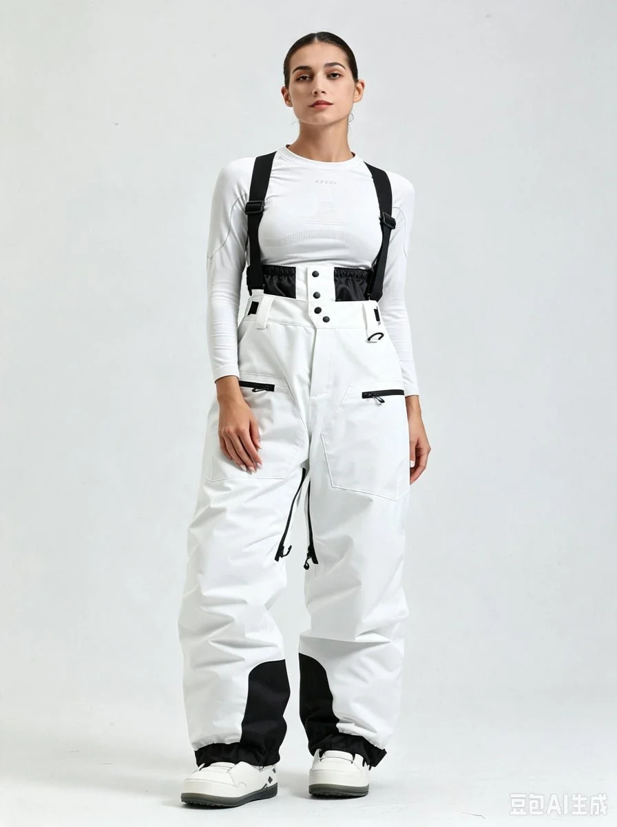 Women's Suspender Ski Bib Pants - Imagen 5