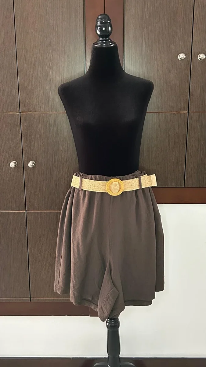 Bermudas Lino C/Cinturón - Imagen 3