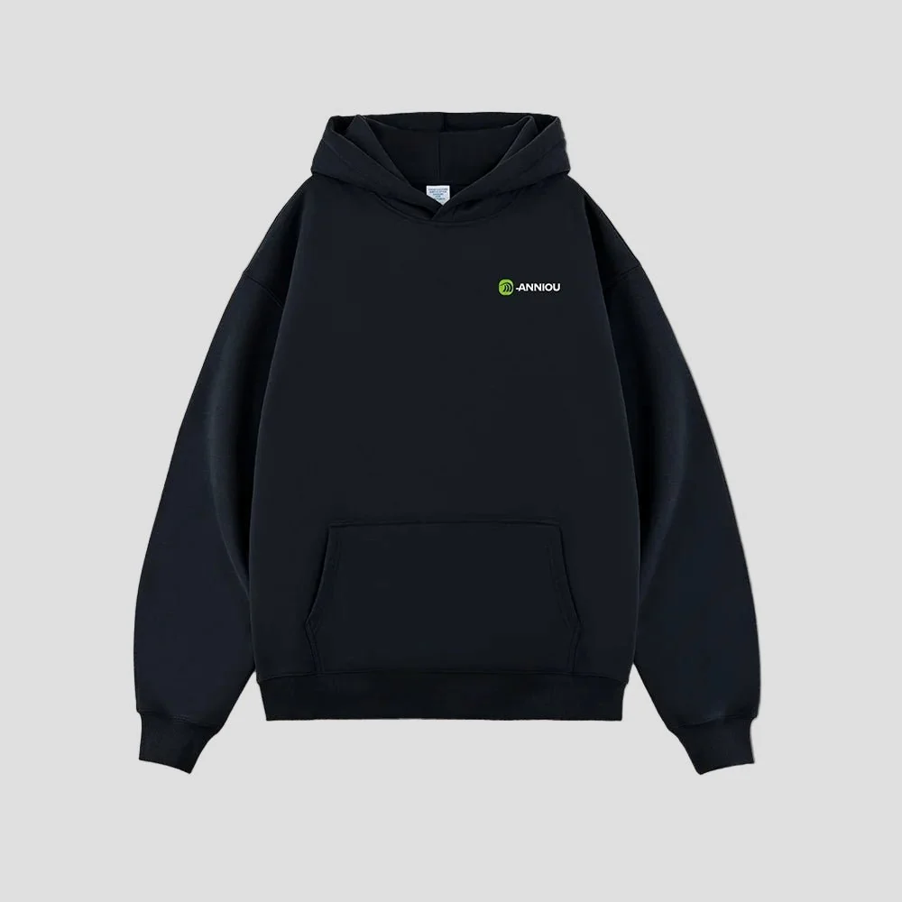Thick Fleece Lined Hoodie - Imagen 2
