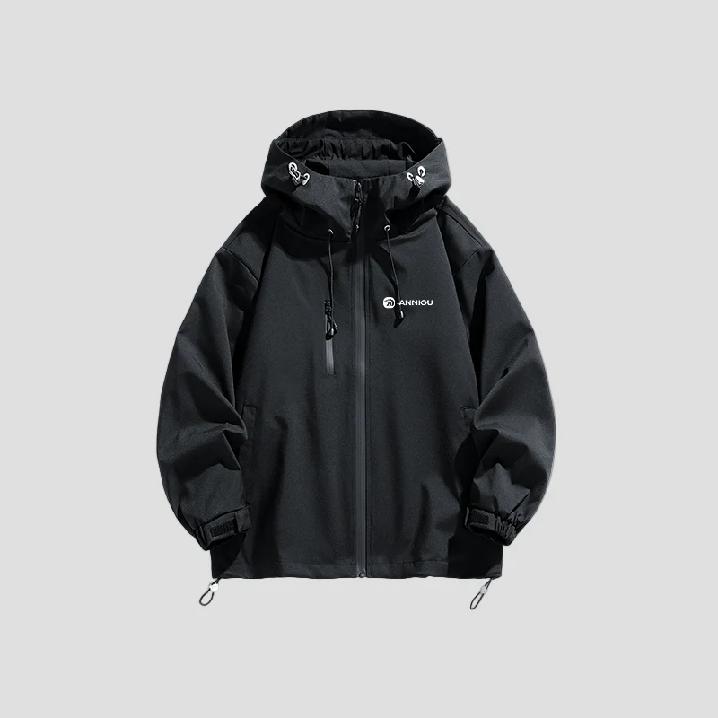 Breathable Hooded Shell Jacket - Imagen 3