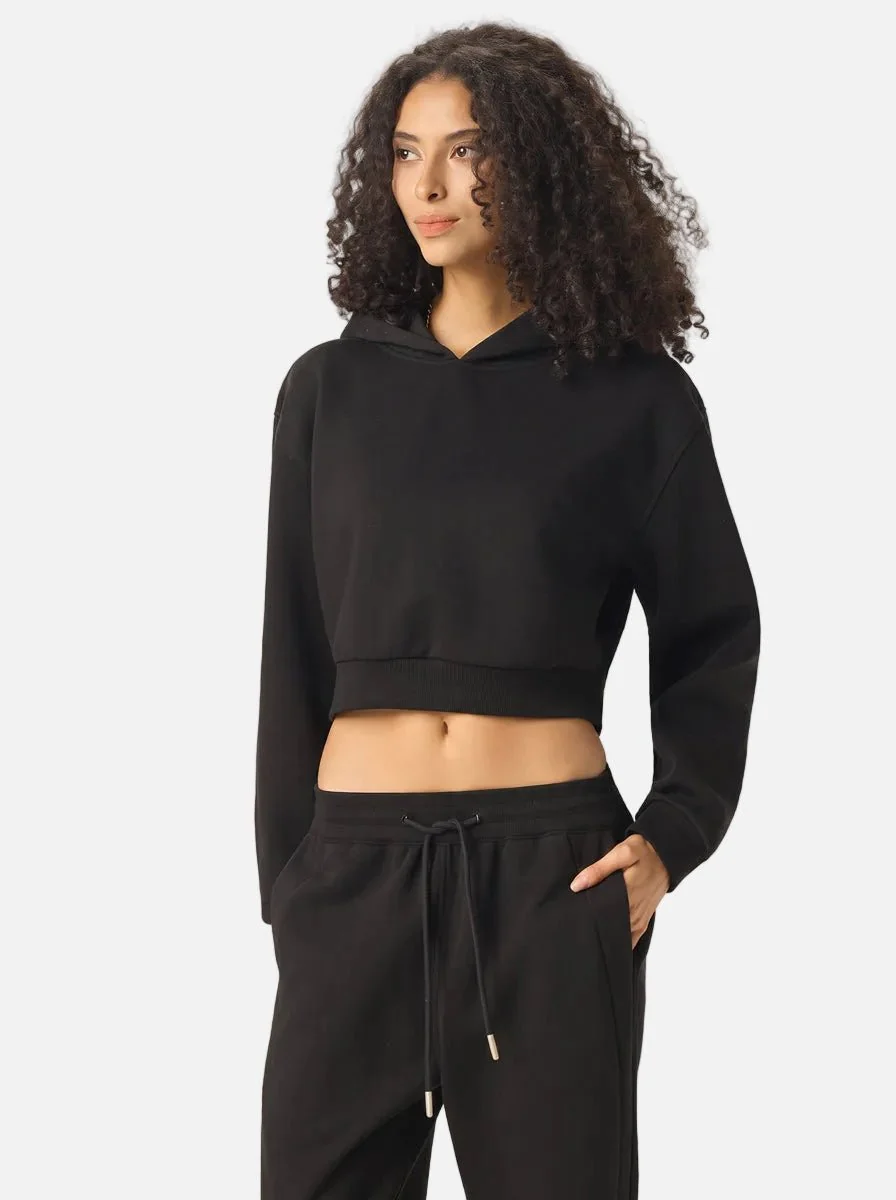 Cropped Boxy Heavyweight Hoodie - Imagen 6