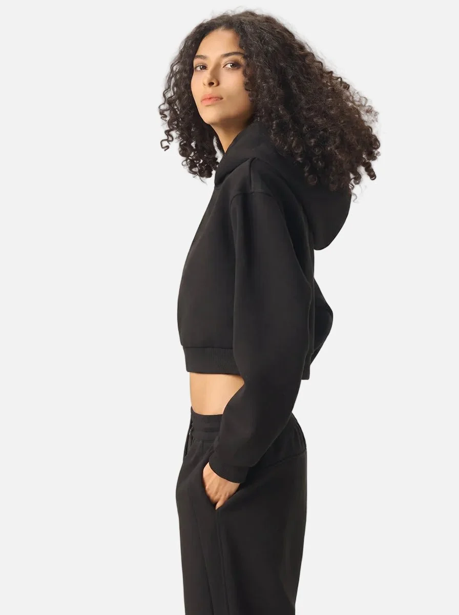 Cropped Boxy Heavyweight Hoodie - Imagen 7