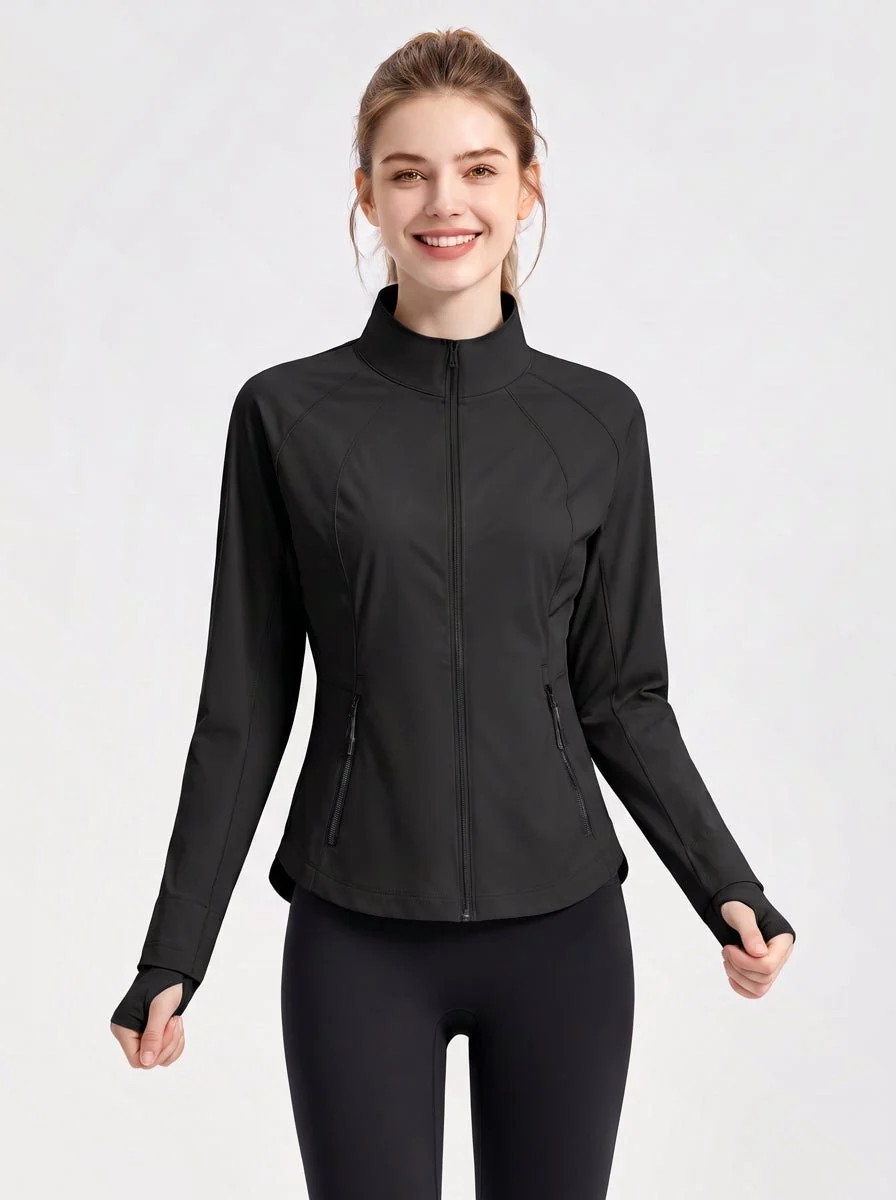 Fitted Stand Collar UPF50+ Sun Jacket - Imagen 6