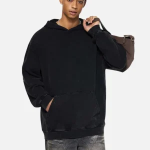 Heavyweight Wax-Dyed Vintage Hoodie