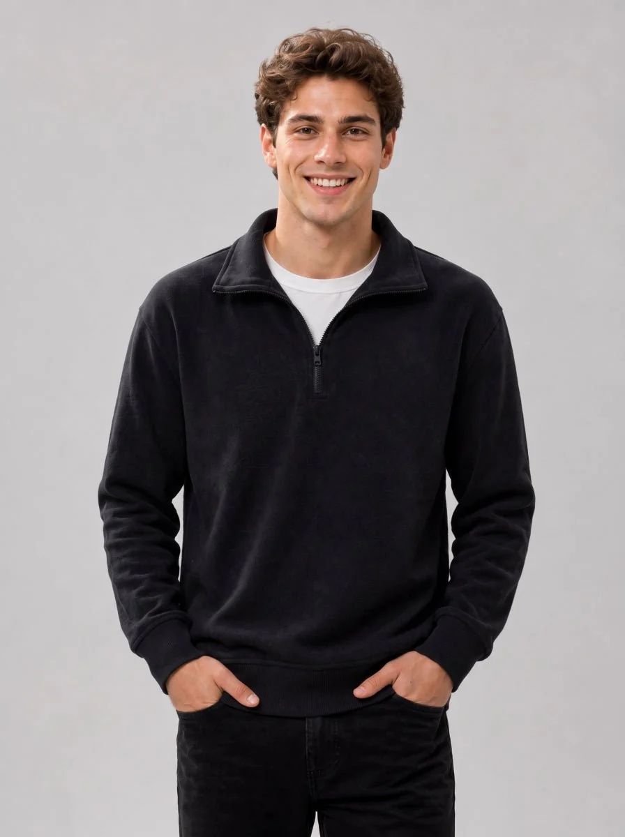 Men's Fleece Pullover Sweatshirt - Imagen 5