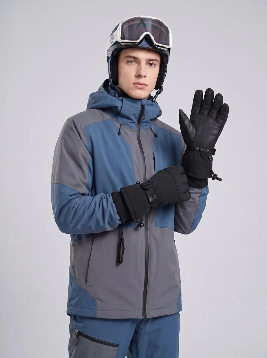 Waterproof Thermal Ski Gloves - Imagen 3