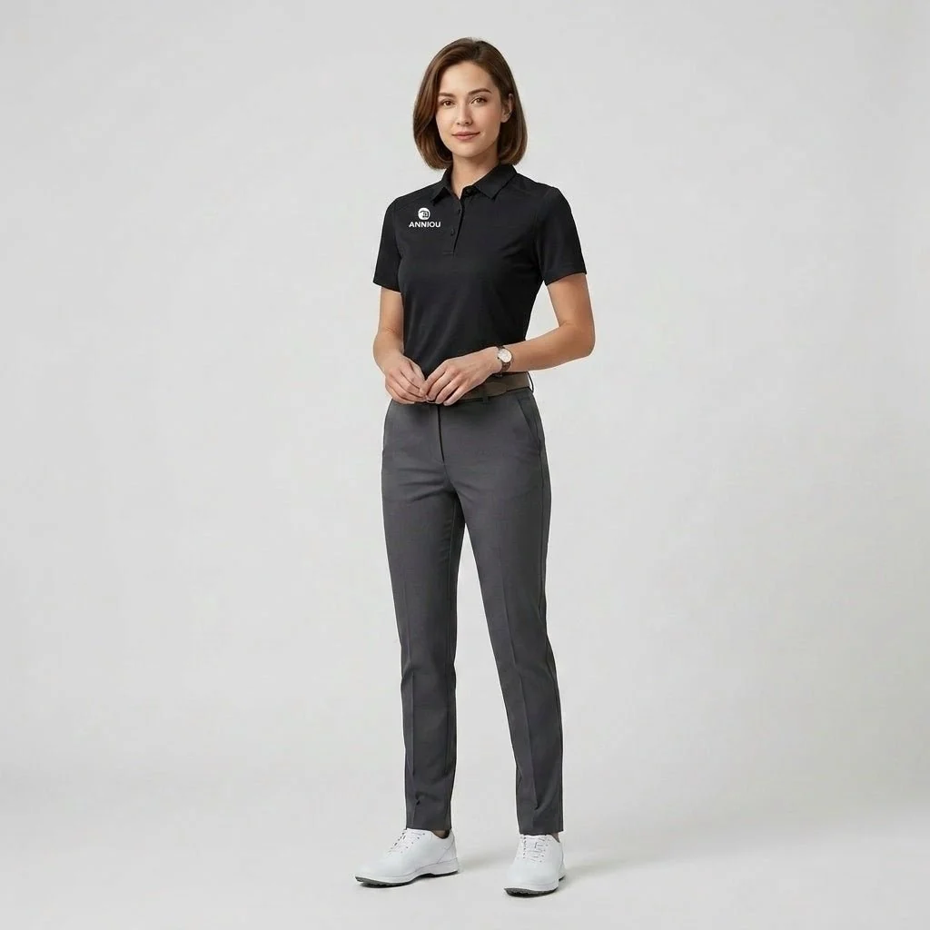 Women UV Golf Polo Shirt - Imagen 4