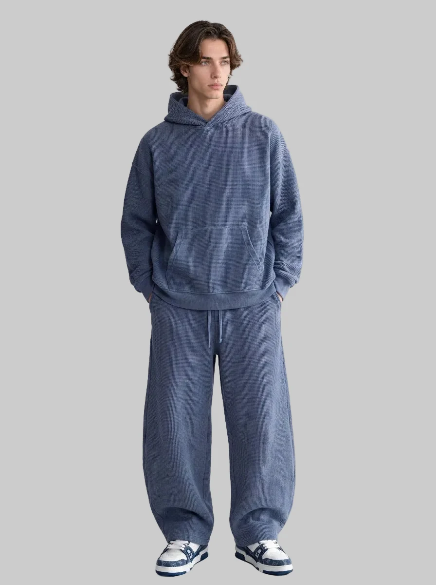 Men's Waffle Hooded Sweatshirt - Imagen 7